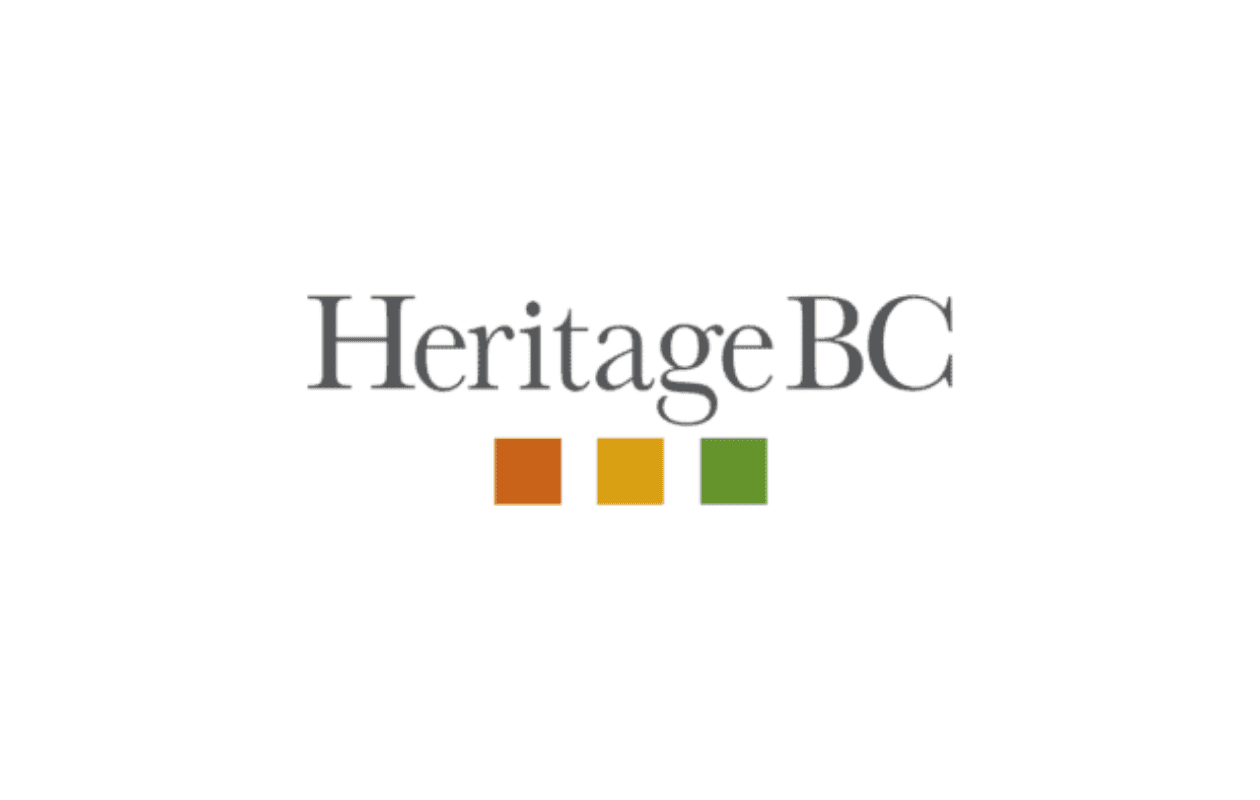 Heritage BC logo - Vanessa Gelhaar